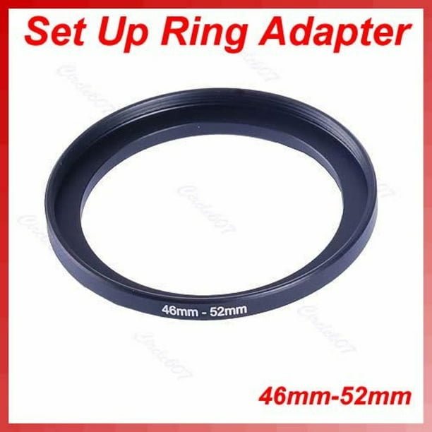 46mm to 52mm Metal Step Up Ring Adapter 46mm to 52mm /46mm to 52mm Step Up Ring Filter Adapter for Canon/for Nikon and for Sony UV,ND,CPL,Metal Step Up Ring Adapter 